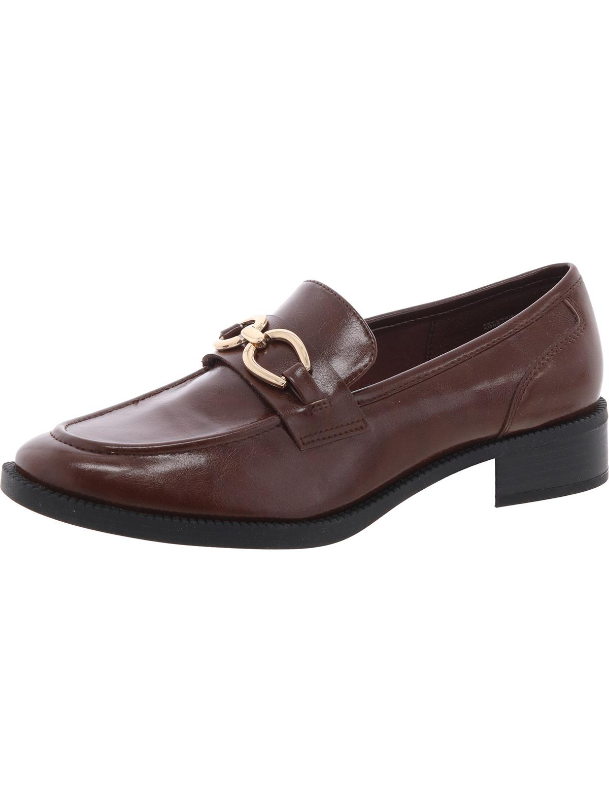 Anne Klein Womens KORRIE Buckle Loafers